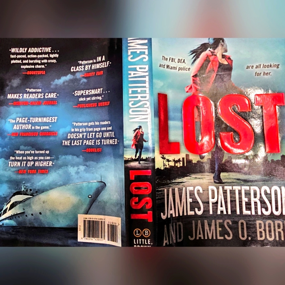 "LOST" JAMES PATTERSON NOVEL